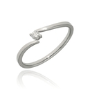 Frank Trautz fehér arany gyűrű 52-es méret - 1-09087-52-0089/52